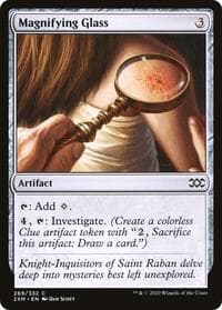 Magnifying Glass - Double Masters - Magic: The Gathering card