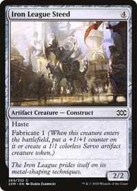 Iron League Steed - Double Masters - Magic: The Gathering card