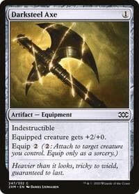 Darksteel Axe - Double Masters - Magic: The Gathering card