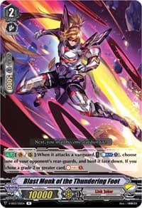 Blast Monk of the Thundering Foot - V-SS03: Festival Collection - Cardfight Vanguard card
