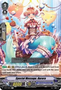 Special Message, Ourora - V-SS03: Festival Collection - Cardfight Vanguard card