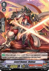 Lizard Runner, Undeux - V-SS03: Festival Collection - Cardfight Vanguard card