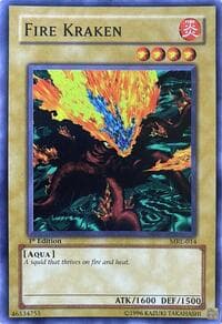 Fire Kraken - Magic Ruler - YuGiOh card