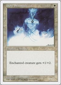Holy Strength - Fifth Edition - Magic: The Gathering card