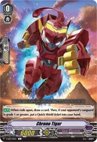 Chrono Tigar - V-SS03: Festival Collection - Cardfight Vanguard card