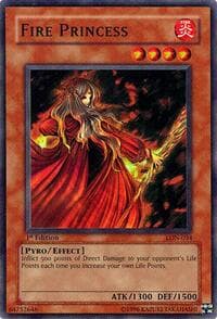 Fire Princess - Labyrinth of Nightmare - YuGiOh card