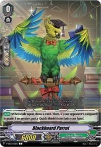 Blackboard Parrot - V-SS03: Festival Collection - Cardfight Vanguard card