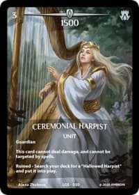 Ceremonial Harpist (Full Art) - Argent Saga Promos - Argent Saga TCG card
