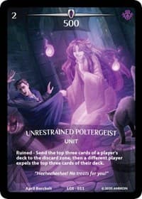Unrestrained Poltergeist (Full Art) - Argent Saga Promos - Argent Saga TCG card