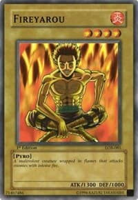 Fireyarou - The Legend of Blue Eyes White Dragon - YuGiOh card