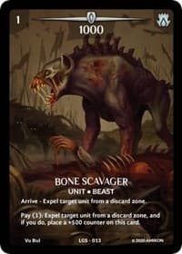 Bone Scavager (Full Art) - Argent Saga Promos - Argent Saga TCG card