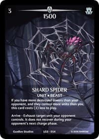 Shard Spider (Full Art) - Argent Saga Promos - Argent Saga TCG card