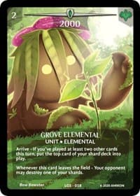 Grove Elemental (Full Art) - Argent Saga Promos - Argent Saga TCG card