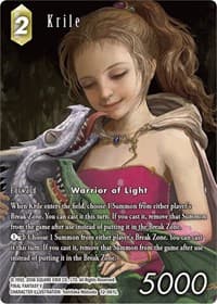 Krile (Full Art) - Opus XII - Final Fantasy TCG card