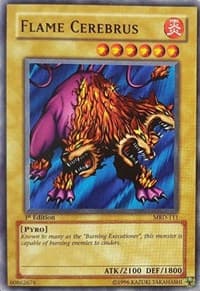 Flame Cerebrus - Metal Raiders - YuGiOh card