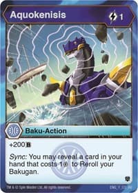 Aquokenisis - Armored Elite - Bakugan TCG card