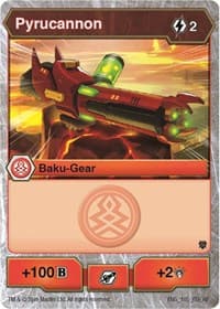 Pyrucannon - Armored Elite - Bakugan TCG card