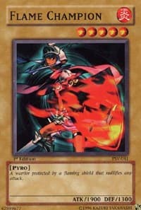 Flame Champion - Pharaoh's Servant - YuGiOh card