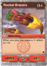 Rocket Bracers - Armored Elite - Bakugan TCG card