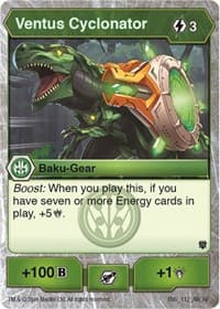 Ventus Cyclonator - Armored Elite - Bakugan TCG card
