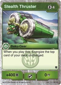 Stealth Thruster - Armored Elite - Bakugan TCG card