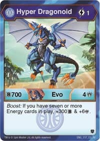 Hyper Dragonoid - Armored Elite - Bakugan TCG card