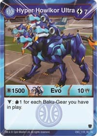 Hyper Howlkor Ultra - Armored Elite - Bakugan TCG card