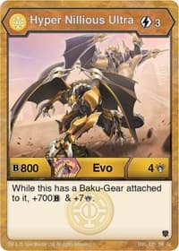 Hyper Nillious Ultra (125) - Armored Elite - Bakugan TCG card