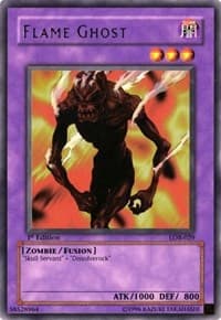 Flame Ghost - The Legend of Blue Eyes White Dragon - YuGiOh card