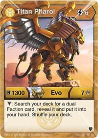 Titan Pharol - Armored Elite - Bakugan TCG card