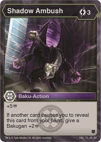 Shadow Ambush - Armored Elite - Bakugan TCG card