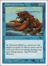 Homarid Warrior - Fifth Edition - Magic: The Gathering card