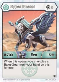 Hyper Pharol - Armored Elite - Bakugan TCG card