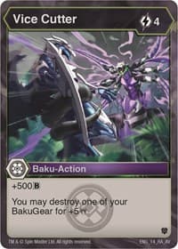 Vice Cutter - Armored Elite - Bakugan TCG card