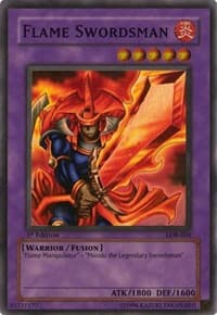 Flame Swordsman - The Legend of Blue Eyes White Dragon - YuGiOh card