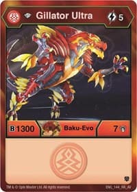 Diamond Gillator Ultra - Armored Elite - Bakugan TCG card