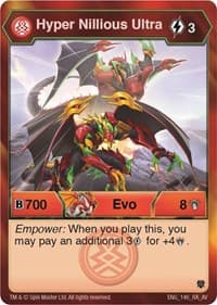 Hyper Nillious Ultra (146) - Armored Elite - Bakugan TCG card