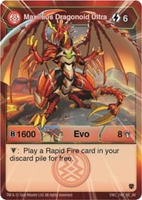 Maximus Dragonoid Ultra - Armored Elite - Bakugan TCG card