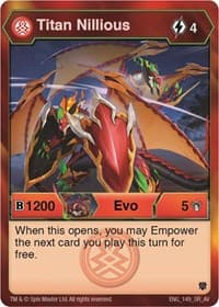 Titan Nillious (149) - Armored Elite - Bakugan TCG card