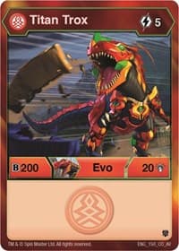 Titan Trox - Armored Elite - Bakugan TCG card