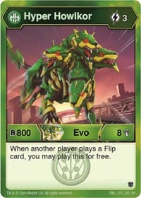 Hyper Howlkor - Armored Elite - Bakugan TCG card