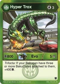 Hyper Trox - Armored Elite - Bakugan TCG card