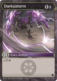 Darkustorm - Armored Elite - Bakugan TCG card
