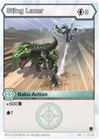 Sting Lazer - Armored Elite - Bakugan TCG card