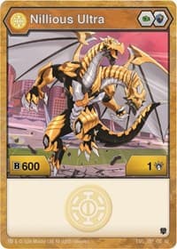 Nillious Ultra (187) - Armored Elite - Bakugan TCG card