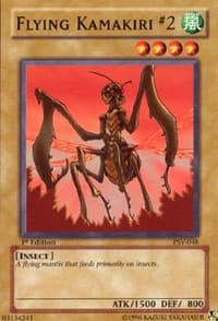 Flying Kamakiri #2 - Pharaoh's Servant - YuGiOh card