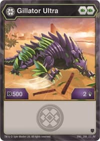 Gillator Ultra (208) - Armored Elite - Bakugan TCG card