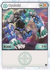 Cycloid (218) - Armored Elite - Bakugan TCG card