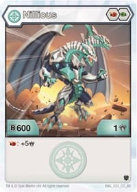 Nillious (223) - Armored Elite - Bakugan TCG card
