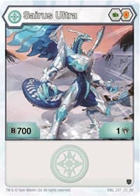 Sairus Ultra (227) - Armored Elite - Bakugan TCG card